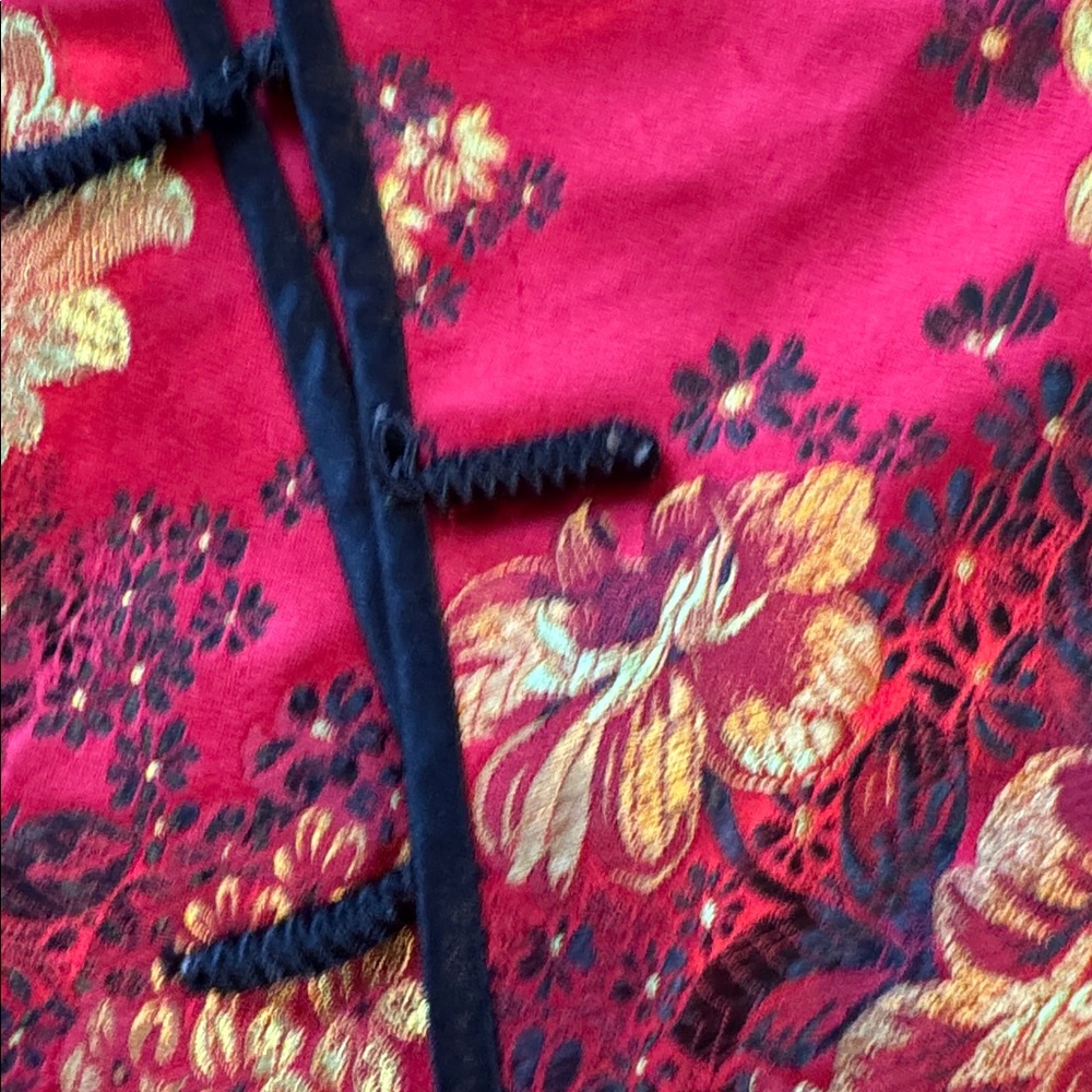 Robbie Bee Red Kimono Shirt - Picture 10 of 10
